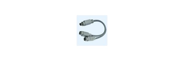PS/2 Kabel und Adapter