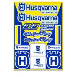 MX Enduro Aufkleber Sponsoren Sticker vorgestanzt HUSQVARNA 2018