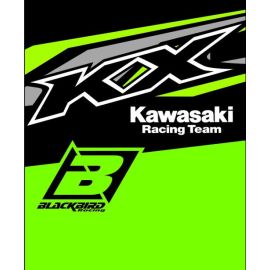 Griffschoner Set mit Klettverschluß Kawasaki Racing 2017