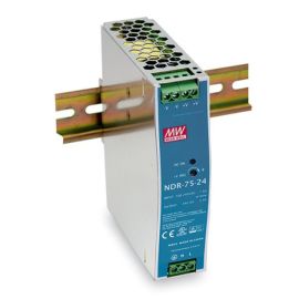 MeanWell NDR-75-24 Hutschienennetzteil 76,80W 24V/3,2A DIN-Schienen Netzteil