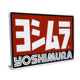 Yoshimura Logo Blechschild groß 60x40cm Aluminium Classic Style Nietschild