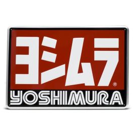 Yoshimura Logo Blechschild groß 60x40cm Aluminium Classic Style Nietschild