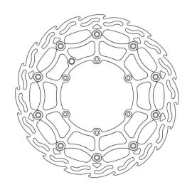 Moto-Master Bremsscheibe 320mm FLAME Supermoto Stahl KTM Husaberg Husqvarna