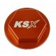 Fussbremszylinder Deckel KTM orange Aluminium für...