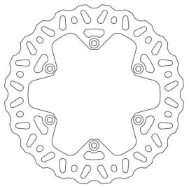 Moto-Master KTM Bremsscheibe hinten 220mm Nitro Husqvarna Husaberg