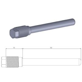 Moto-Master Gleitstift Bremsbelagbolzen hinten BETA Honda Kawasaki Suzuki Yamaha