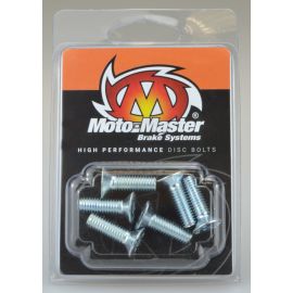 Moto-Master Bremsscheiben Schrauben hinten Kawasaki Suzuki Yamaha 6er Set M6x18