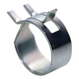 HELIFOUNER 50-Piece 304 Stainless Steel Single Ear Hose Clamps - Size 12.8-15.3mm, For Automotive, Marine, Plumbing