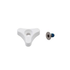 WP Suspension Gabel Druckstufen Einstellrad weiß mit Schraube 48601117ST