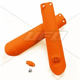UFO Plastik Gabelschützer KTM Husqvarna GasGas 2015-2021 orange 127