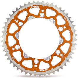 Moto-Master Dual Kettenrad orange 2K Fusion KTM Husqvarna Husaberg 48 Zähne ab 125ccm