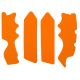 VIBRAM Rahmenschützer Aufkleber KTM orange SX/EXC Husqvarna 16-18 Grip Gummi