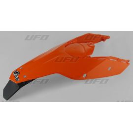 UFO Kotflügel hinten KTM SX/SXF 07-10 EXC 08-11 Rear Fender orange mit LED