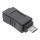 Micro USB Adapter Micro B Stecker an 5 pol USB Mini Buchse - 1 Stück