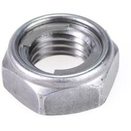 Stoßdämpfer Mutter für Kolbenstange M12x1,5 flach selbstsichernd H7,7