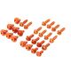 ZETA Racing Schrauben Kit Bolt Kit KTM orange eloxiert 25...
