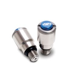 Motion-Pro Gabelschnellentlüfter Gabelentlüfter M5x0,8 KYB Kayaba silber blau