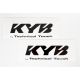 Kayaba Gabel Aufkleber KYB Racing Suspension TT 24x8,5cm...