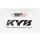 Kayaba Stoßdämpfer Aufkleber by TT RCU Sticker 7x4,5cm schwarz