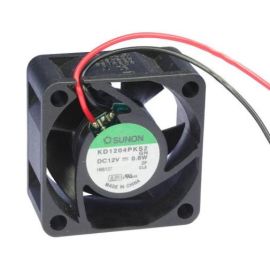 Sunon Lüfter 40x40x20mm KD1204PKS2 DC 12V 6200 U/min 21dBA Gleitlager 2 Litzen