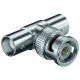 BNC T-Adapter BNC Stecker > 2x BNC Kupplung