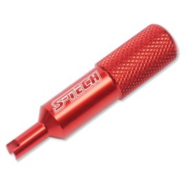 Ventilausdreher S-TECH rot Länge 45mm