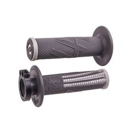ODI EMIG PRO V2 Lock-On Griffe MX Enduro Motocross Grau mit Gasgriffhülse
