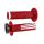 ODI EMIG PRO V2 Lock-On Griffe MX Enduro Motocross Rot Weiß mit Gasgriffhülse