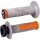 ODI EMIG PRO V2 Lock-On Griffe MX Enduro Motocross Grau Orange mit Gasgriffhülse