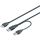 USB Y-USB Kabel A Stecker auf A Kupplung 0,3m USB 2.0 Y-USB