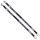 Suzuki Spanngurt Zurrgurt Set schwarz S-Haken und Karabiener Klemmschloß 38mm