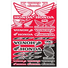 Honda CRF Team MX Enduro Motocross Aufkleber Set vorgestanzt 33x48cm