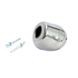 FMF Auspuff Endkappe Edelstahl PowerCore 2 28mm 020462