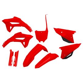UFO Plastikkit Verkleidungssatz Full Honda CRF450R 2021-2024 CRF250R 22-24 rot