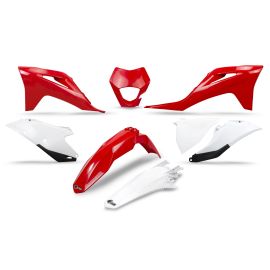 UFO Plastikkit GasGas EC EC-F ab 2021 Full Kit rot weiss OEM