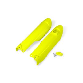 UFO Plastik Gabelschützer KTM Husqvarna GasGas SX85 TC85 MC85 2018-2021 gelb