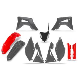 UFO Plastiksatz Verkleidungssatz für Honda CRF250R 18-21 CRF450R 17-20 grau rot