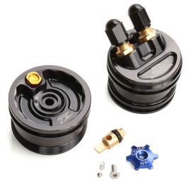 ZETA Racing Showa SFF Air Druckstufen Einsteller Deckel komplett RMZ450 KX450F
