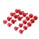ZETA Racing Schrauben Kit Bolt Kit rot CRF250R 18-21...