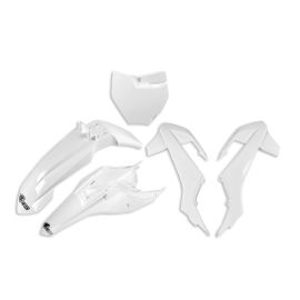 UFO Plastikkit Verkleidungssatz KTM SX65 2016-2021 GasGas MC65 2021 Full Kit weiß