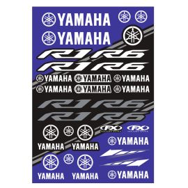 YAMAHA Sport Bike Street Aufkleber Set vorgestanzt 33x48cm