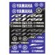 YAMAHA Sport Bike Street Aufkleber Set vorgestanzt 33x48cm
