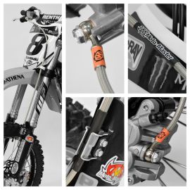 Moto-Master Stahlflex Bremsleitung KTM Husqvarna GasGas vorne SX/FC/MC