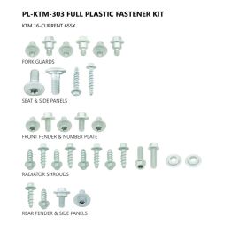 UFO Schrauben Kit Plastik Verkleidung für KTM SX65 2016-2021