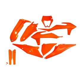 UFO Plastikkit Verkleidungssatz für KTM EXC EXC-F 2020-2022 Full Kit Neon Orange