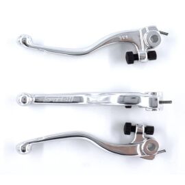 S-TECH Bremshebel silber für BRAKTEC GasGas EC/MC Husqvarna TE/FE