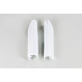 UFO Plastik Gabelschützer Honda CR125/250/500 91-07 CRF250 04-13 CRF450 02-08 WH