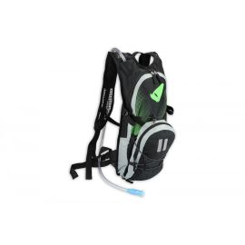 UFO Enduro Rucksack mit Trinkblase 2 Liter und ausziehbarer Regenhaube