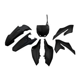 UFO Yamaha Plastik Kit Verkleidungssatz für Yamaha YZ65 2019-2023 schwarz