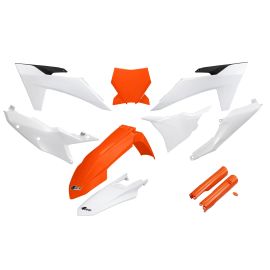 UFO Plastikkit Verkleidungssatz kompatibel mit KTM SX SX-F 2023 Full Kit OEM Farbe